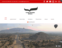 Tablet Screenshot of flyingpictures.mx